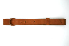 Cinta in cuoio senza fibbia