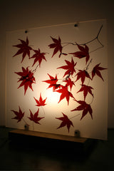 Flora Acero - Lampada da tavolo